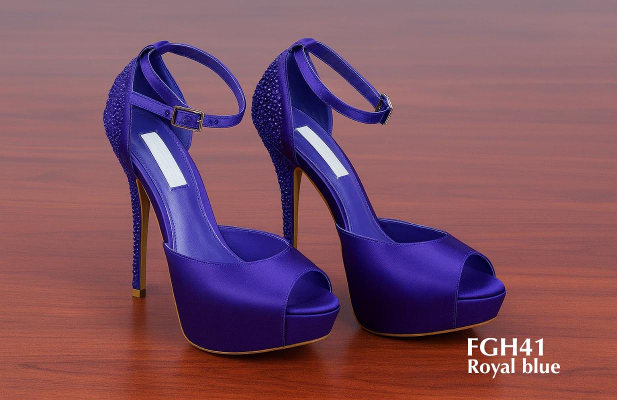 FGH41-Platform-Peep-Toe Ankle-Strap-Stiletto-Heels